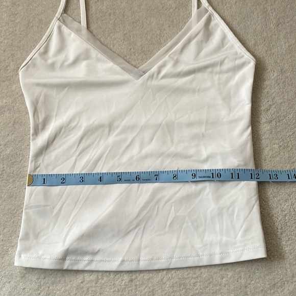 Zara White Cami with Mesh details - Picture 5 of 10